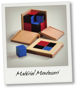 Le matériel Montessori